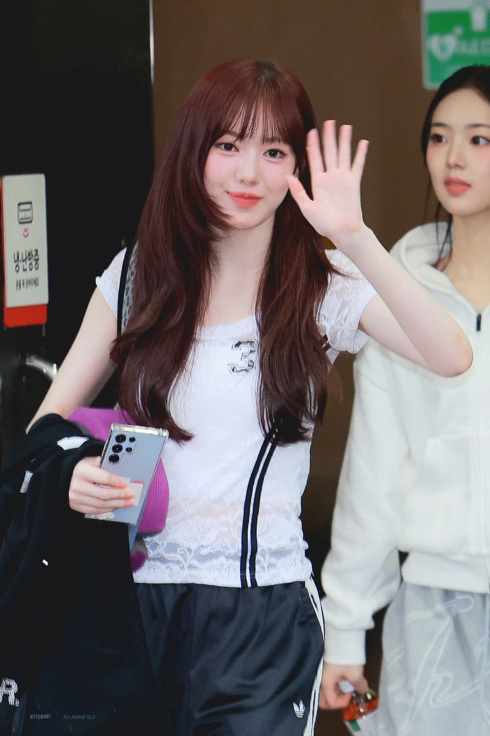 [나띠, 키키 수이 착용] SETUP EXE 33 LACE TOP 상품이미지1