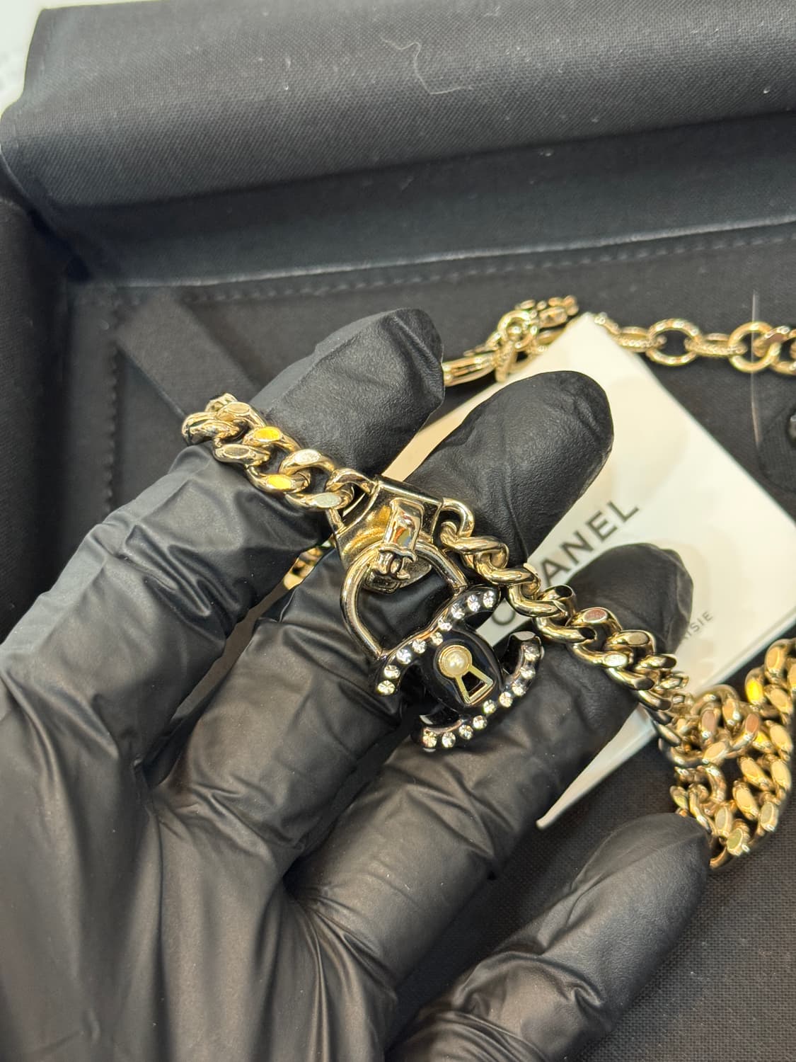 새상품급 샤넬 체인 초커 목걸이 상품이미지3