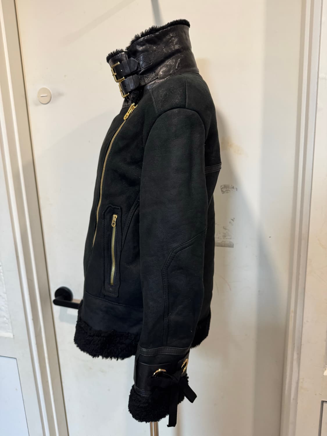 한섬 버드바이쥬시꾸뛰르 양 무스탕 상품이미지3