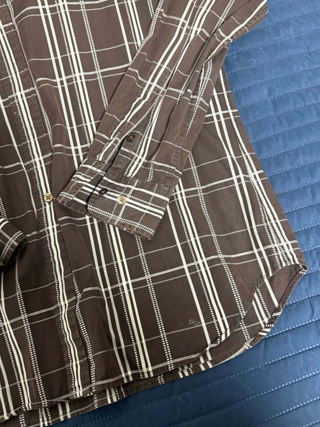 빈폴 브라운 체크 셔츠 상품이미지4