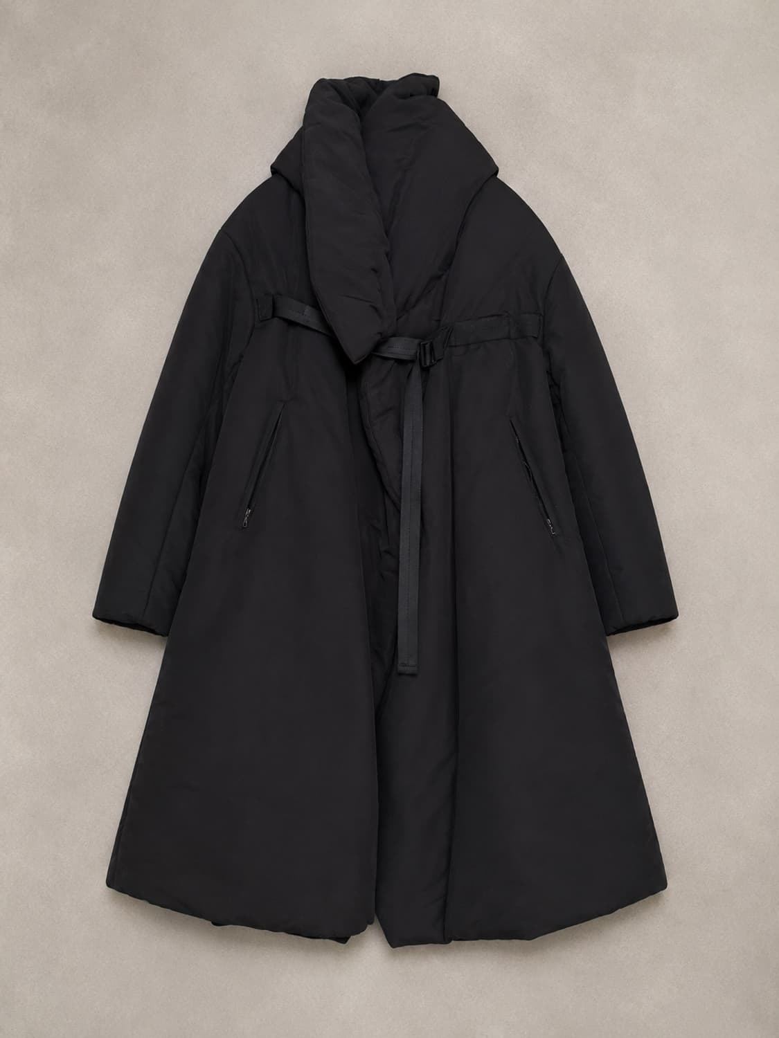 Julius 19aw Fixed Hooded Overcoat 상품이미지2