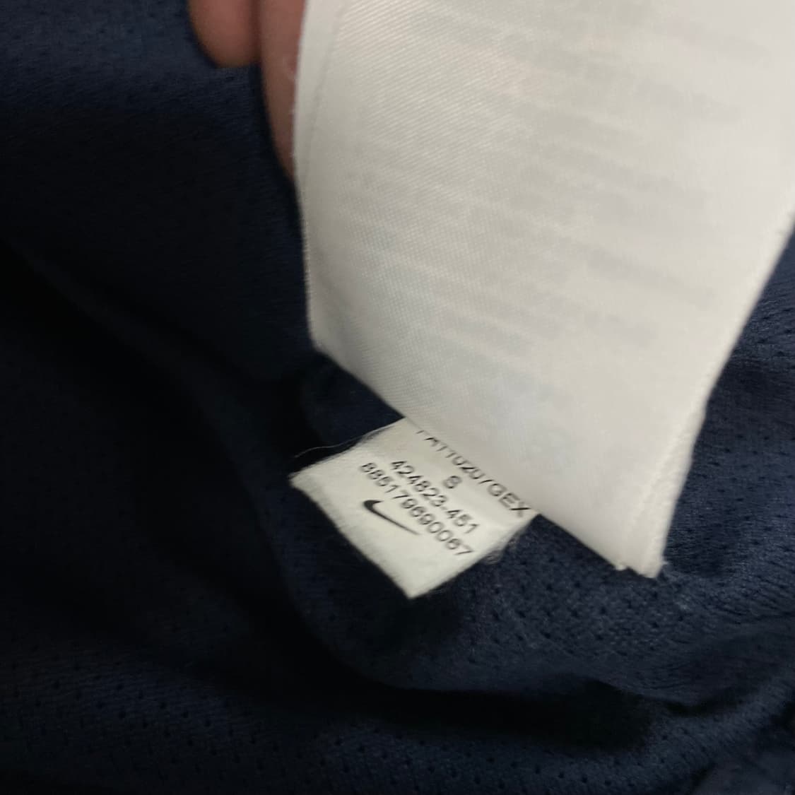 나이키 00s 아스날 바람막이 자켓 네이비 상품이미지5