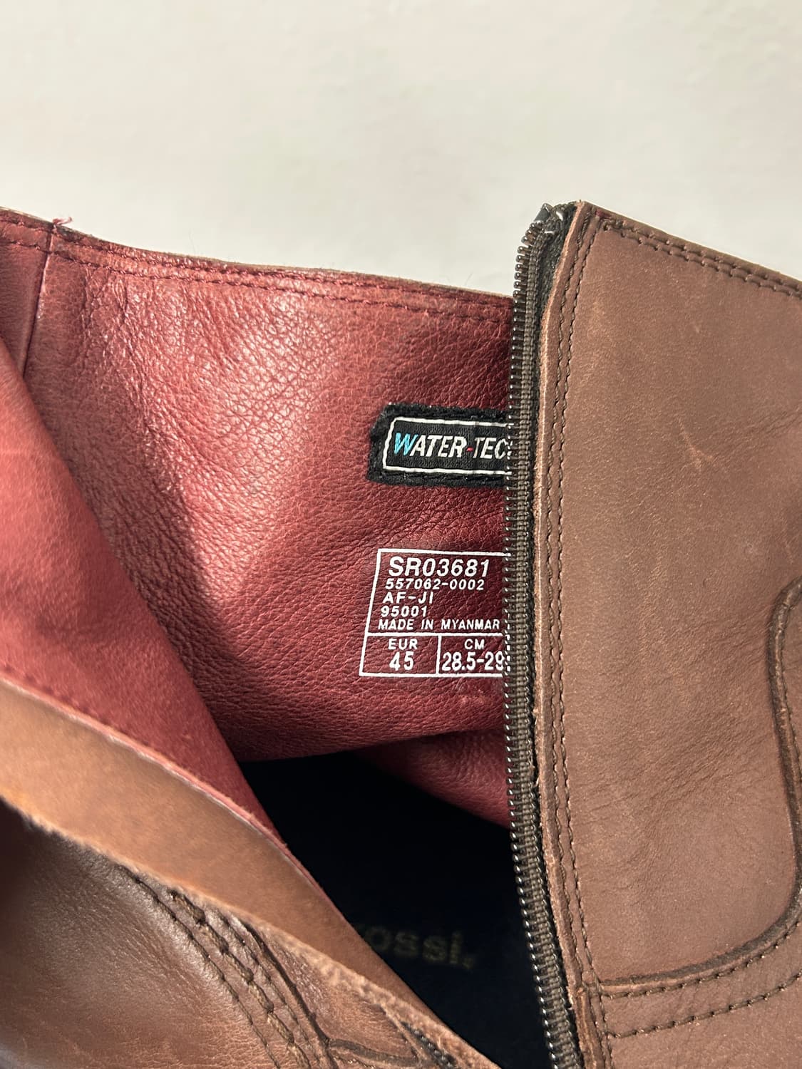 Sergio Rossi 세르지오 로시 레더 부츠 285-290 상품이미지6