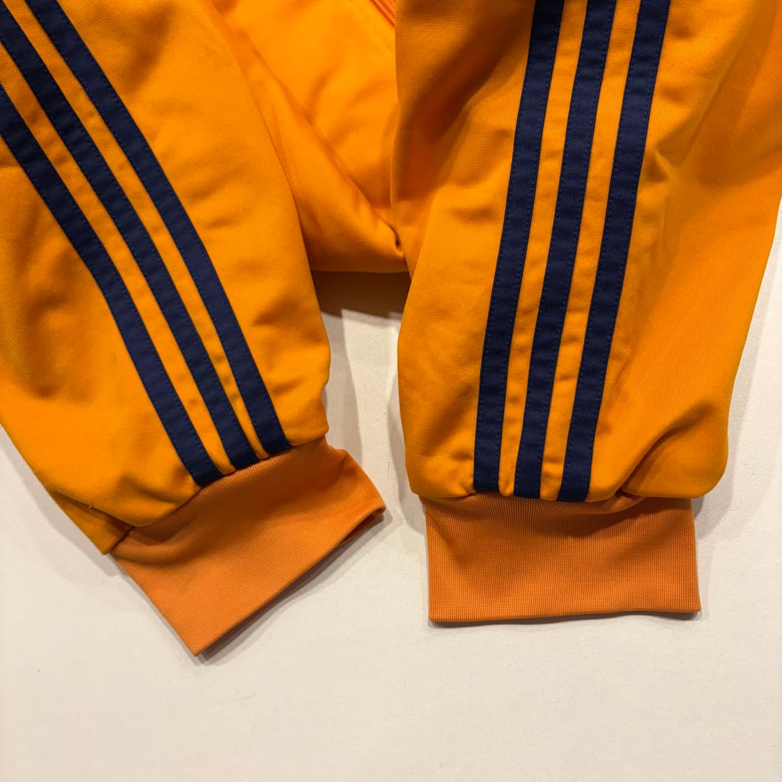 [100] 00s 아디다스 풋볼 패티드 오렌지 삼선 트랙 자켓 B808 상품이미지8