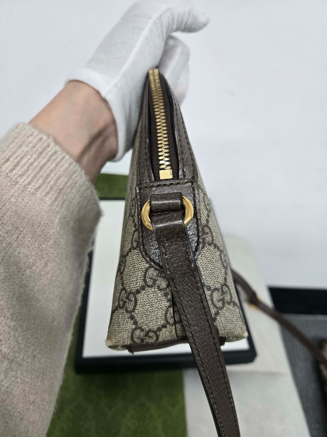 [보증서 정품] 구찌 오피디아 GG 돔 숄더백 상품이미지4