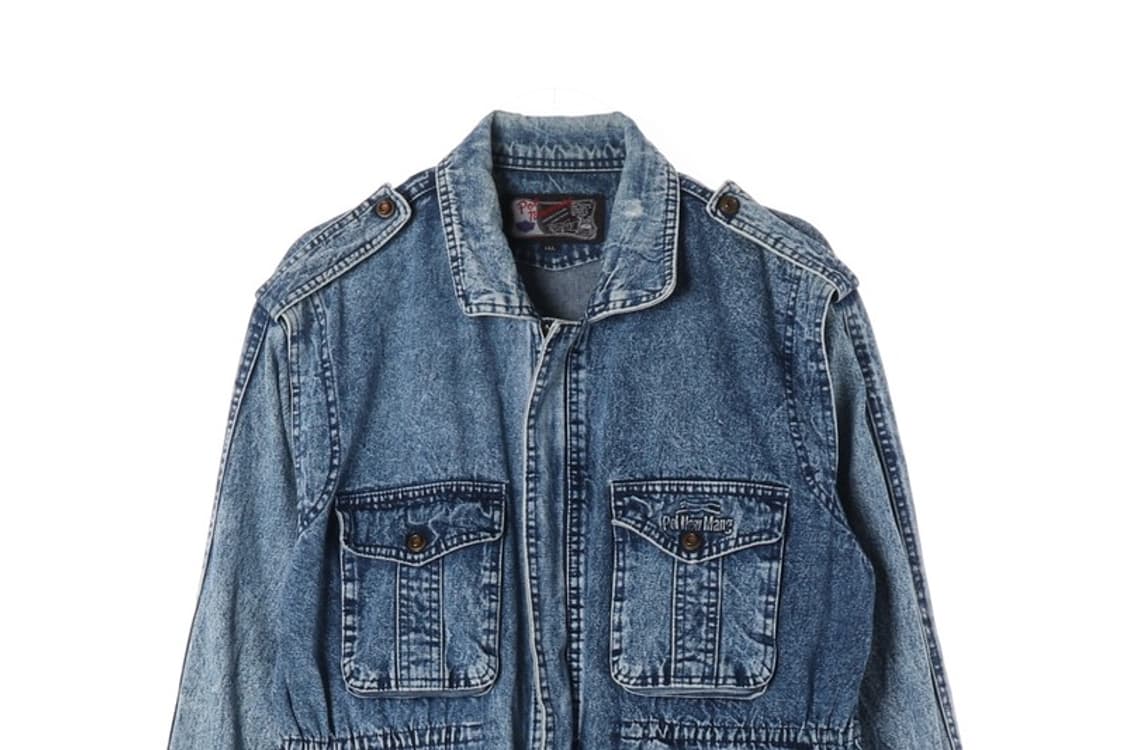 POL NEWMANG 빈티지 데님 자켓 2XL 상품이미지3