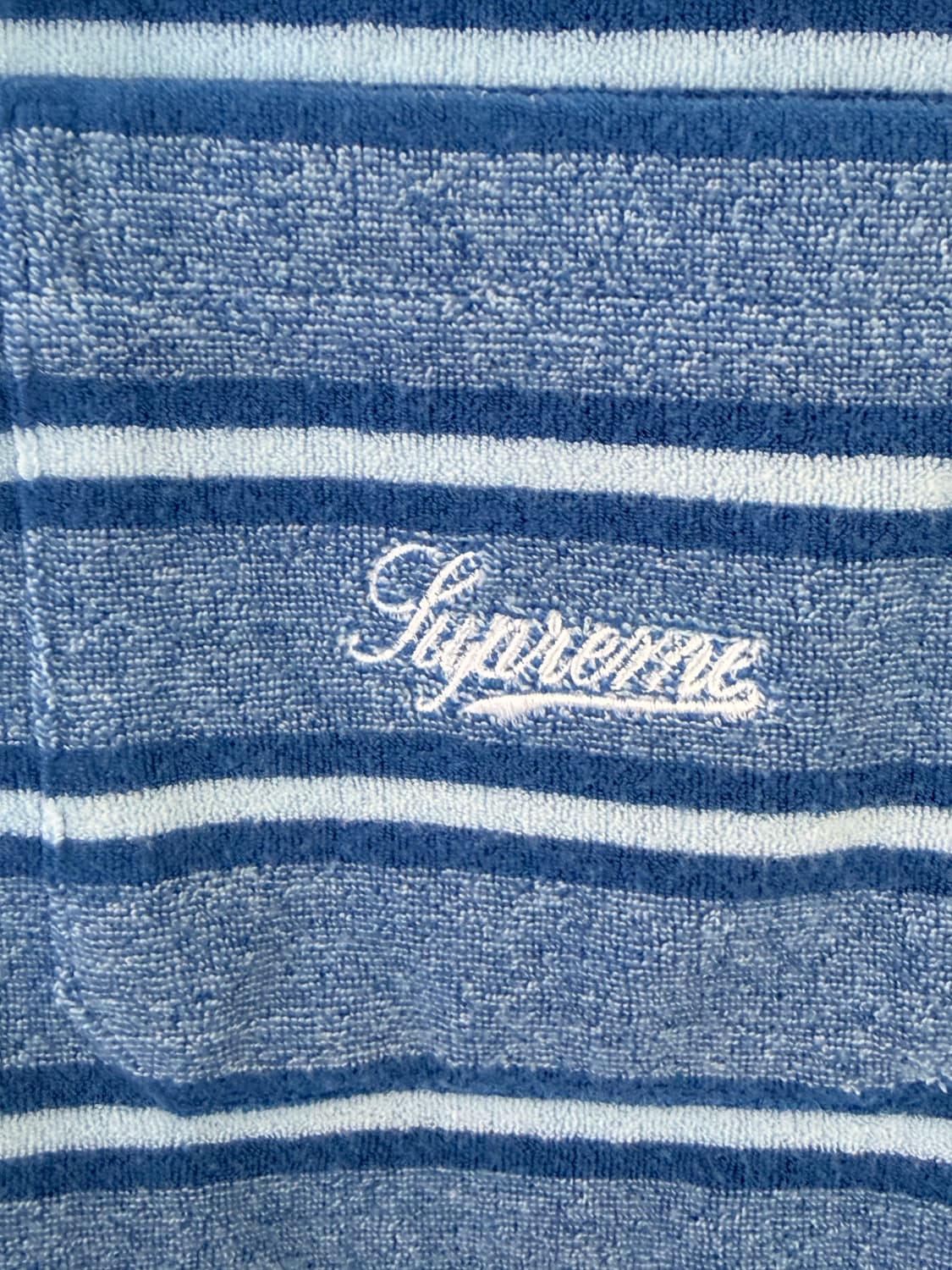 슈프림(Supreme)의 24SS 시즌 스트라이프 테리 숏슬리브 상품이미지4