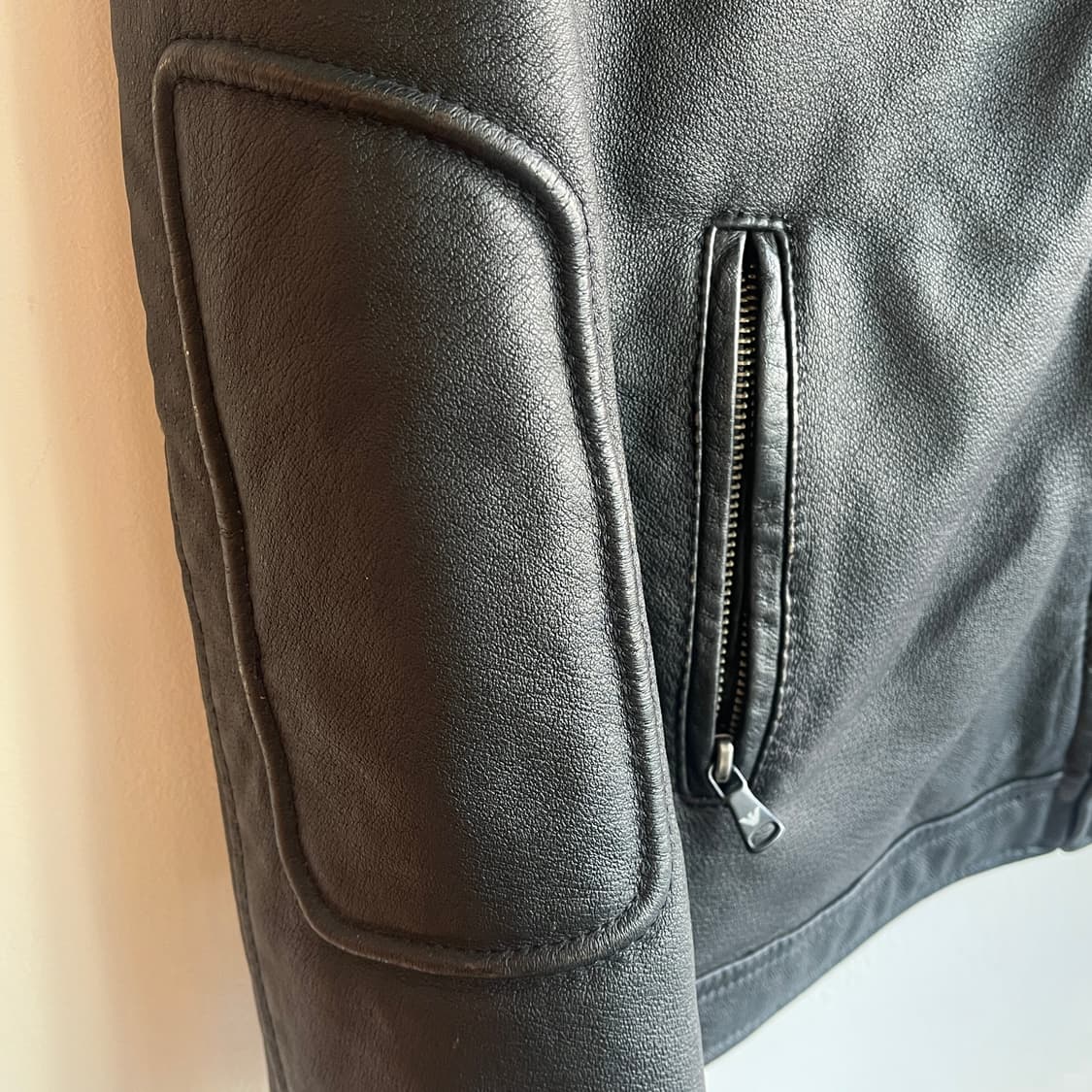 Armani teen Leather Jacket ( ~55 ) 상품이미지4