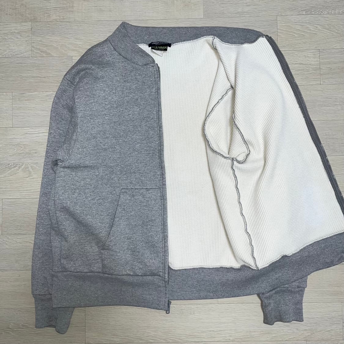 언더커버 00SS GFY 와플 zip up 상품이미지6