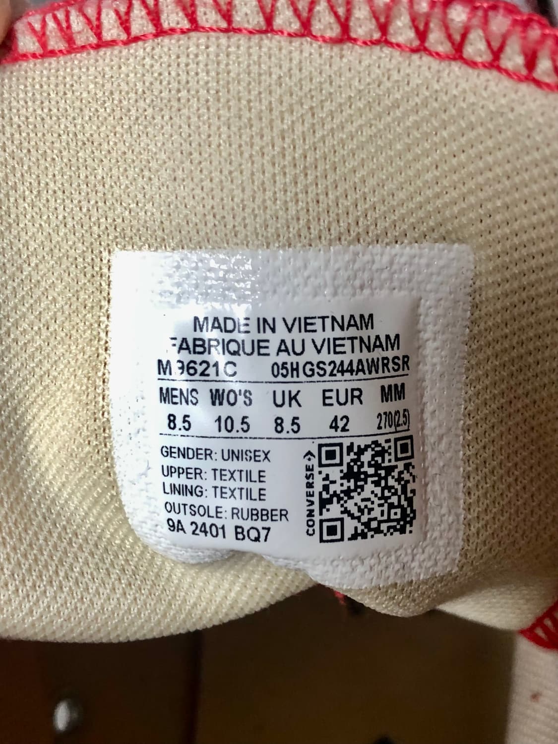 270) 컨버스 척테일러 올 스타 하이 (레드) 상품이미지5