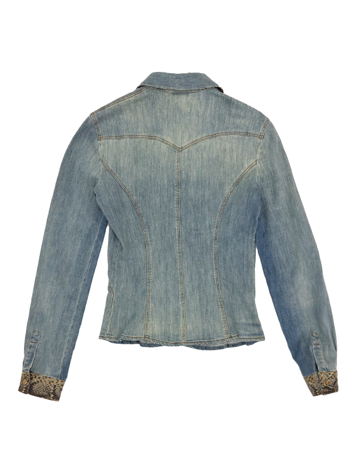 D&G Denim Shirt Python Trim/ 40 상품이미지2