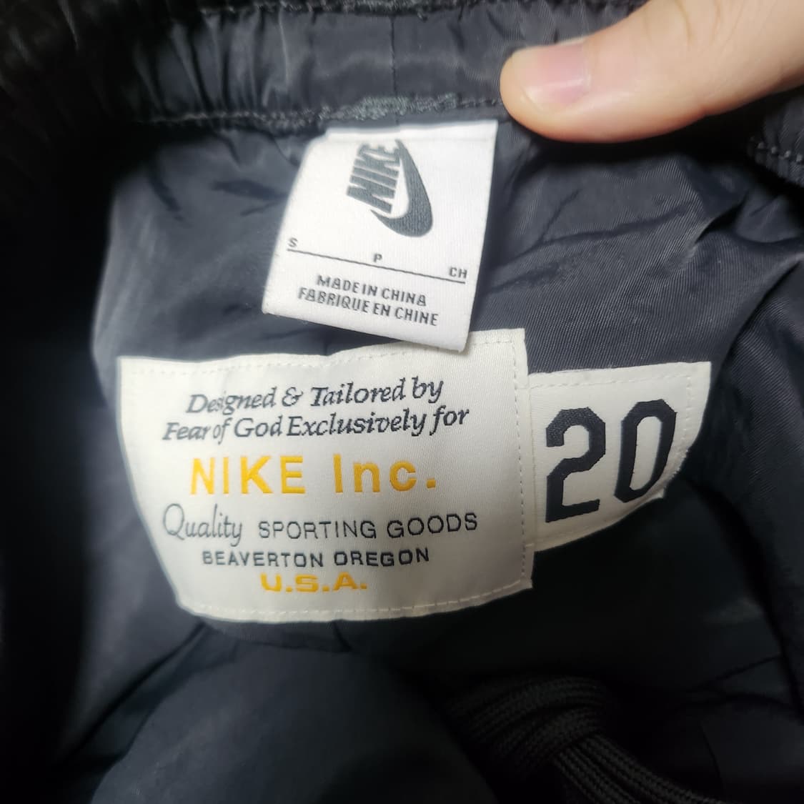 나이키X피어 오브 갓 쇼츠 반바지 상품이미지4