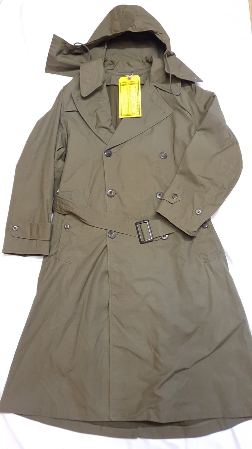 (40)리얼맥코이 아미 오버 코트 타입1 상품이미지5