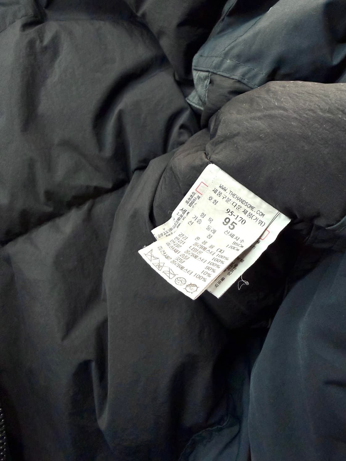 .100~105/ 타임옴므 21-22FW 구스다운 후디 패딩점퍼 상품이미지9