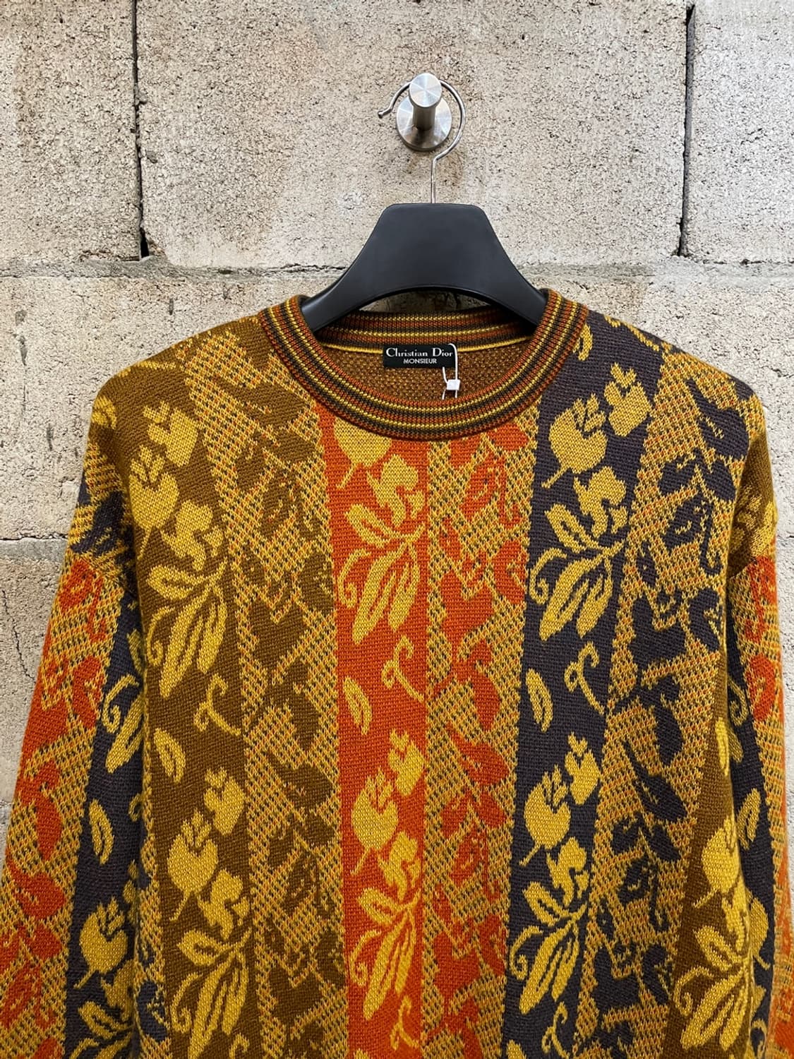 디올 플로랄 패턴 울 니트 상품이미지2