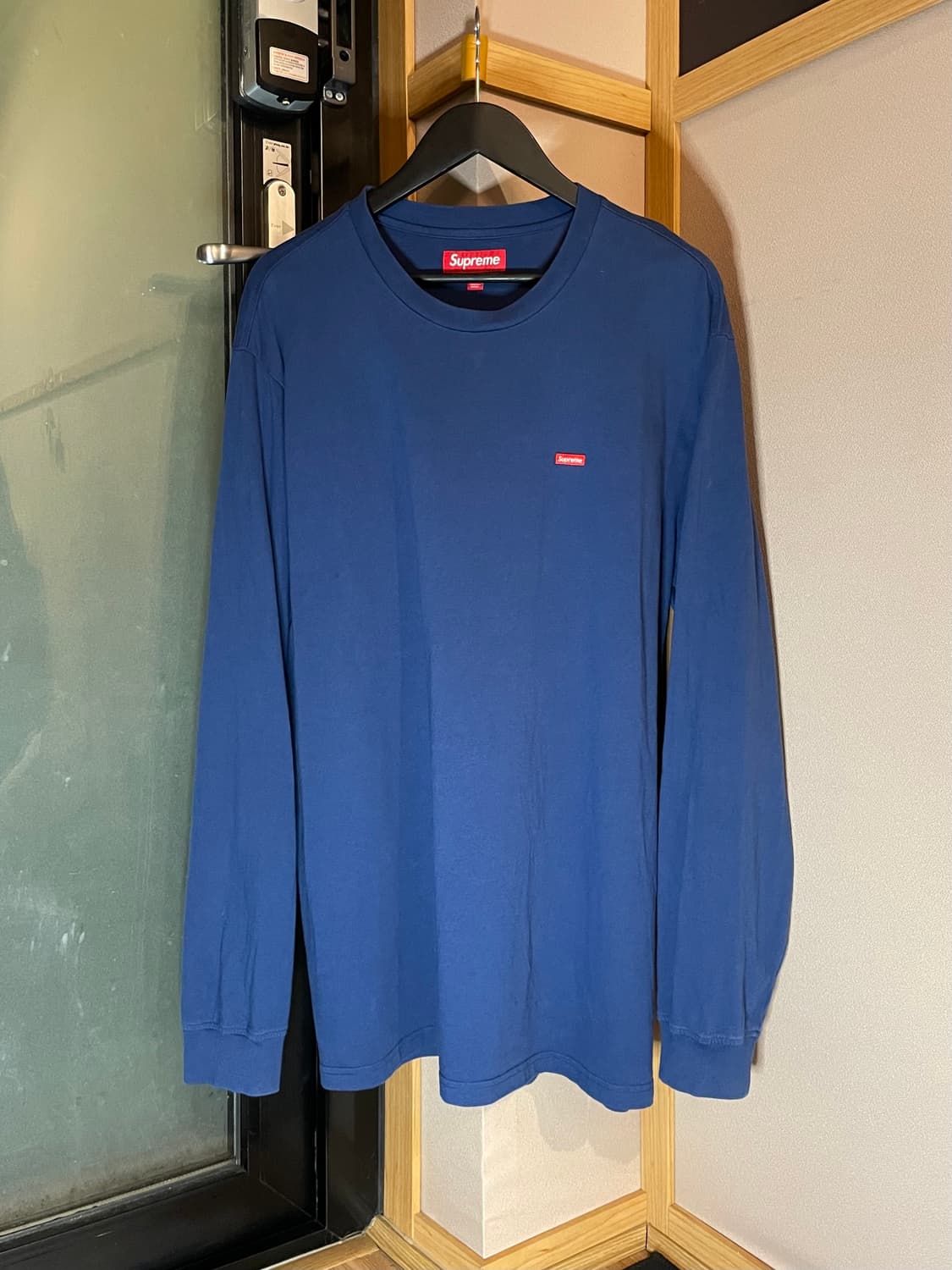 슈프림 스몰 박스 롱슬리브 다크 로얄 XL 상품이미지2