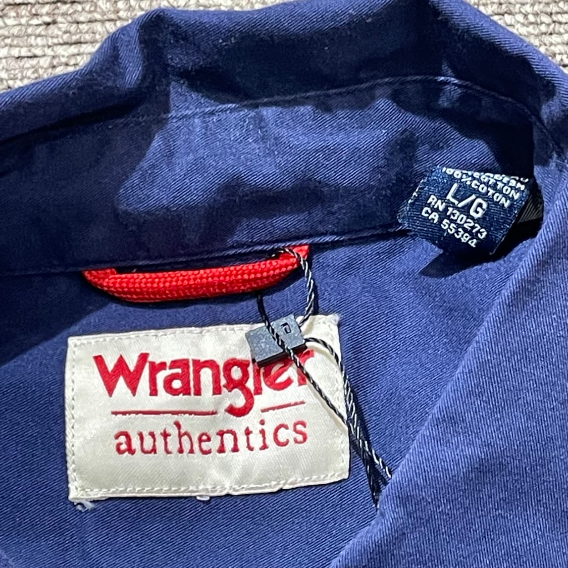 (L) Wrangler 랭글러 코튼 워크 셔츠  상품이미지4