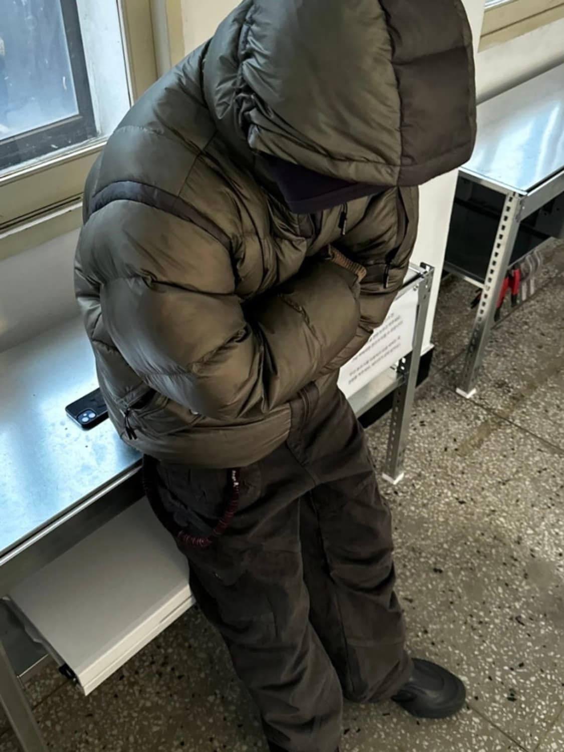 록히드마틴 테크쉘 구스다운 패딩 올리브 (2) 상품이미지3