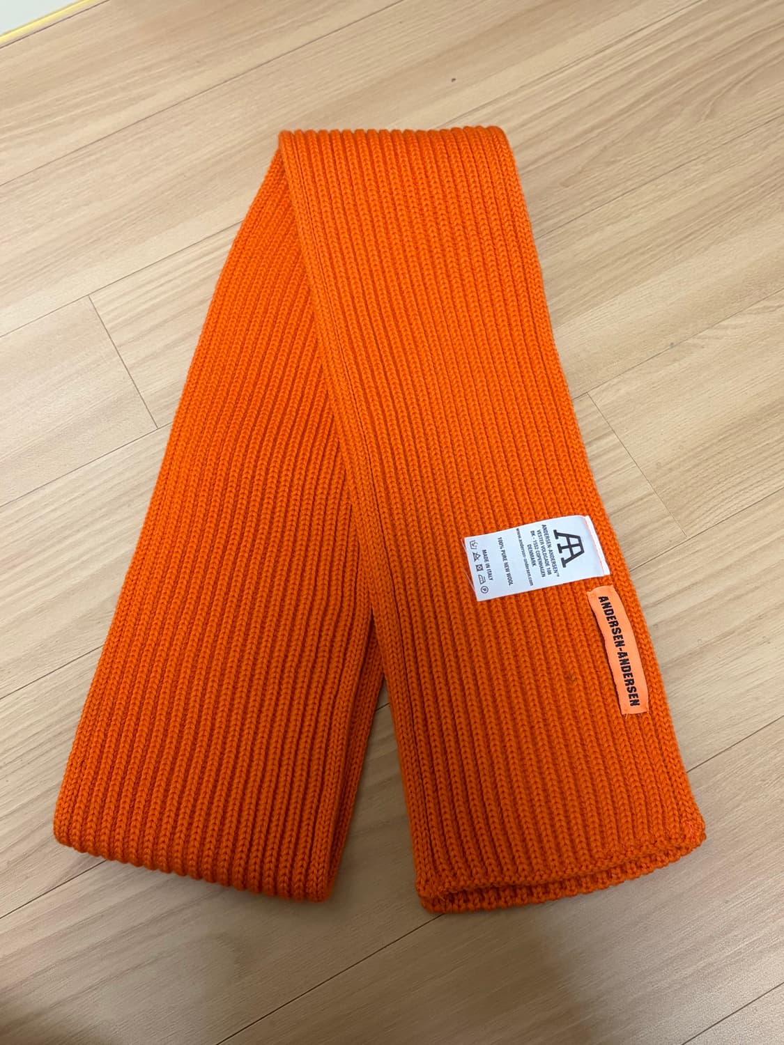 안데르센안데르센 숏 머플러 목도리 오렌지 상품이미지1