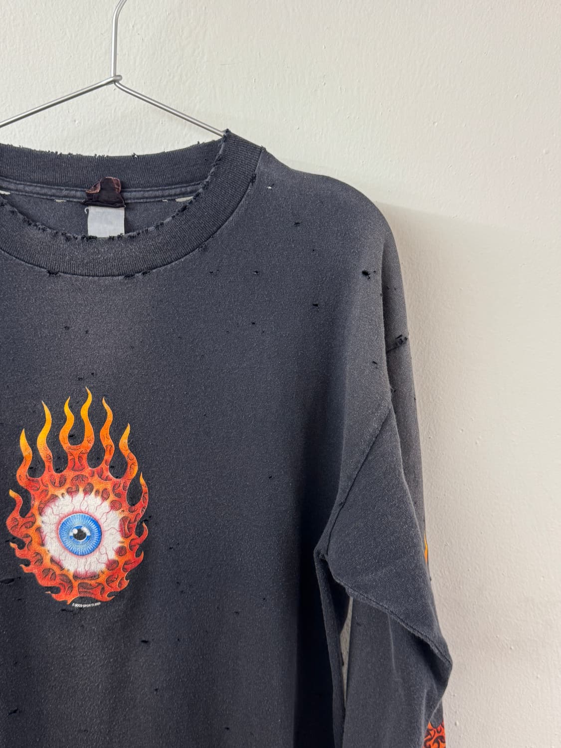 2005 bikeweek flame eyes long sleeve 상품이미지3