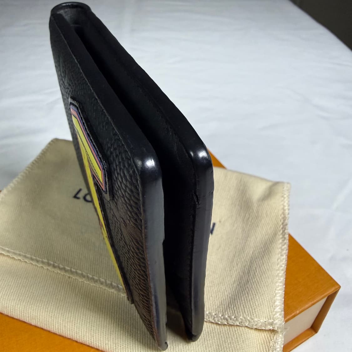 [더스트 구성,한정판] 루이비통 x NBA 모노그램 멀티플 월렛 반지갑 상품이미지4