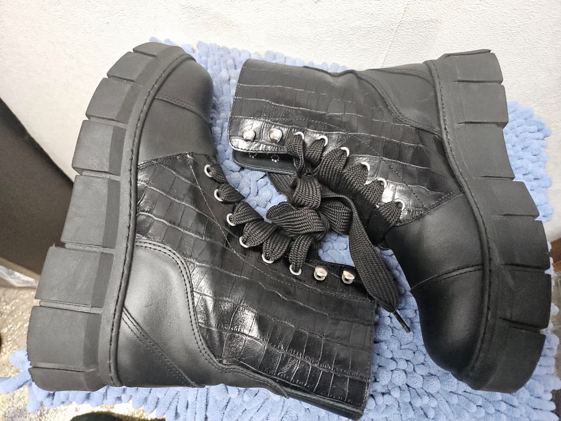 알로하스 캔캔 부츠 38 블랙 상품이미지5