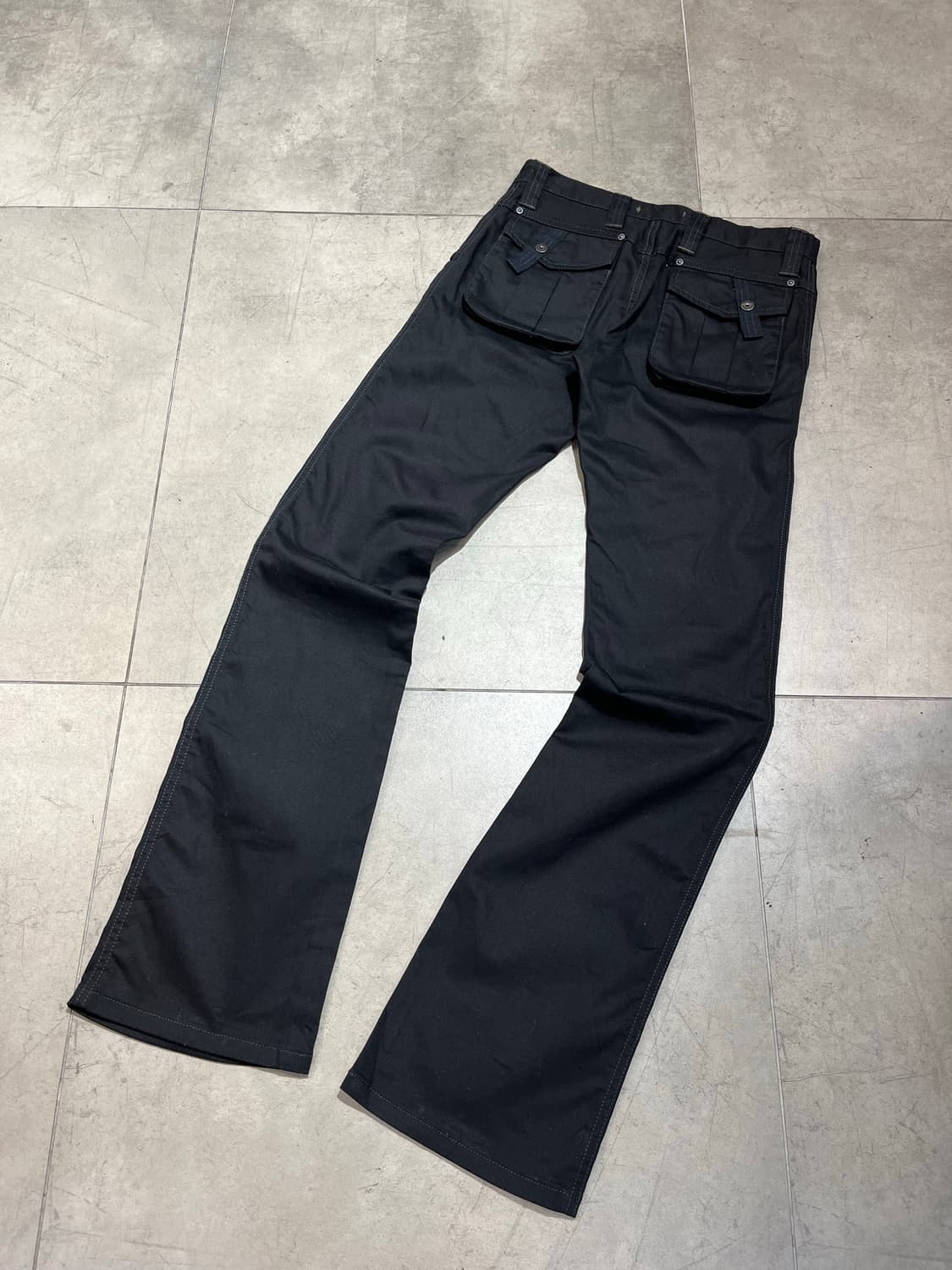 일본 빈티지 락시크 락펑크 카고 부츠컷 코튼 팬츠 상품이미지6