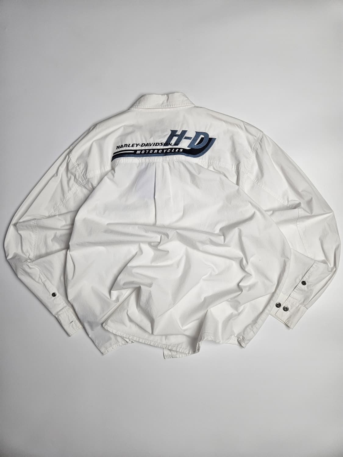 할리데이비슨 화이트셔츠 (XL) / 9375 상품이미지2