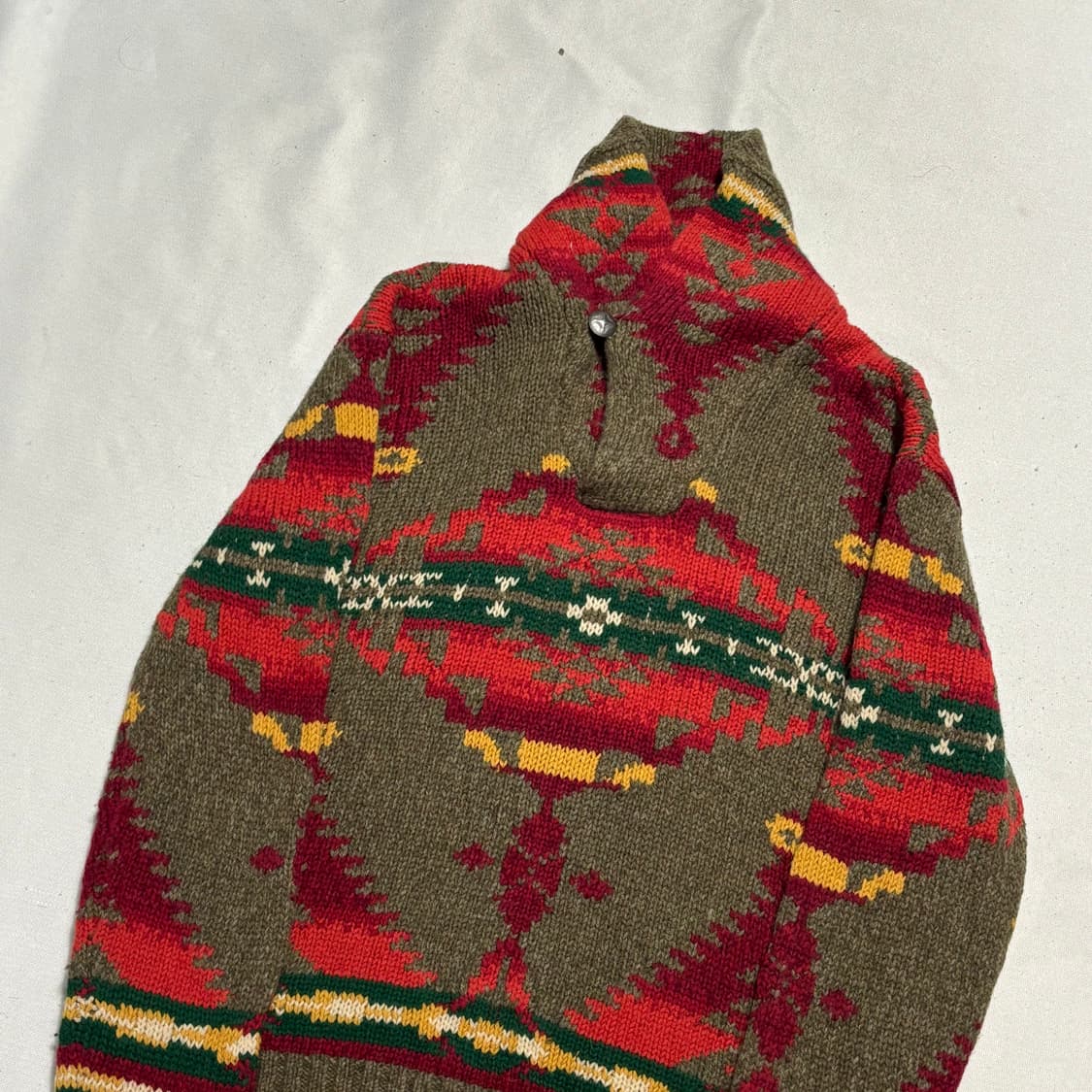 L 폴로랄프로렌 나바호 숄 카라 울 니트  상품이미지1