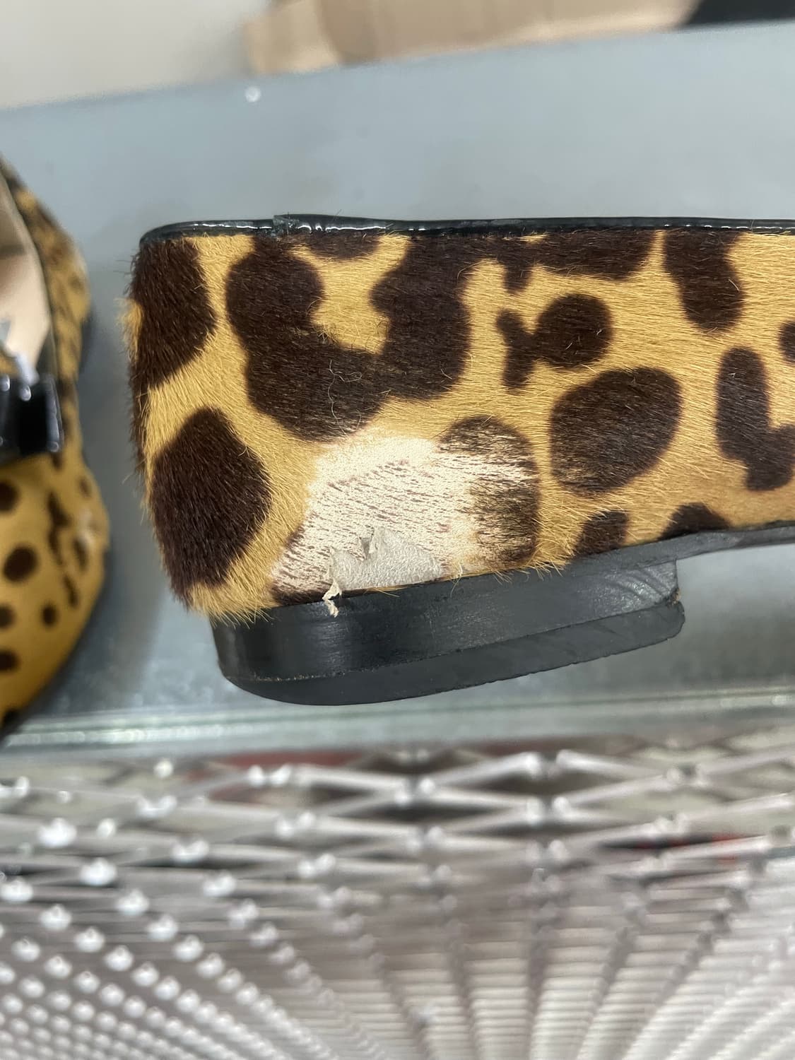 프라다 애니멀 프린트 로퍼 36.5 상품이미지10