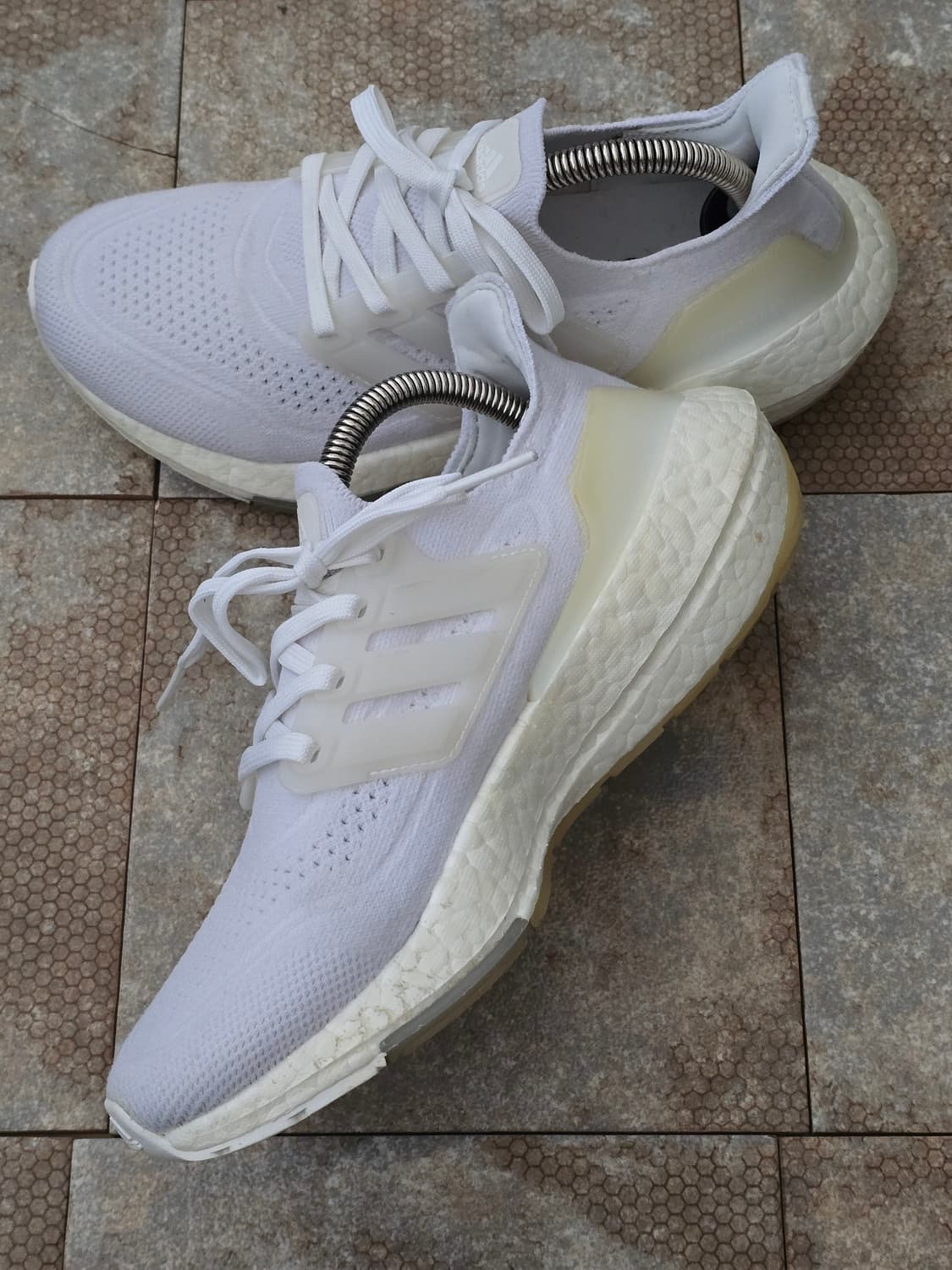 (230)아디다스 울트라부스트 21 트리플 화이트  상품이미지5