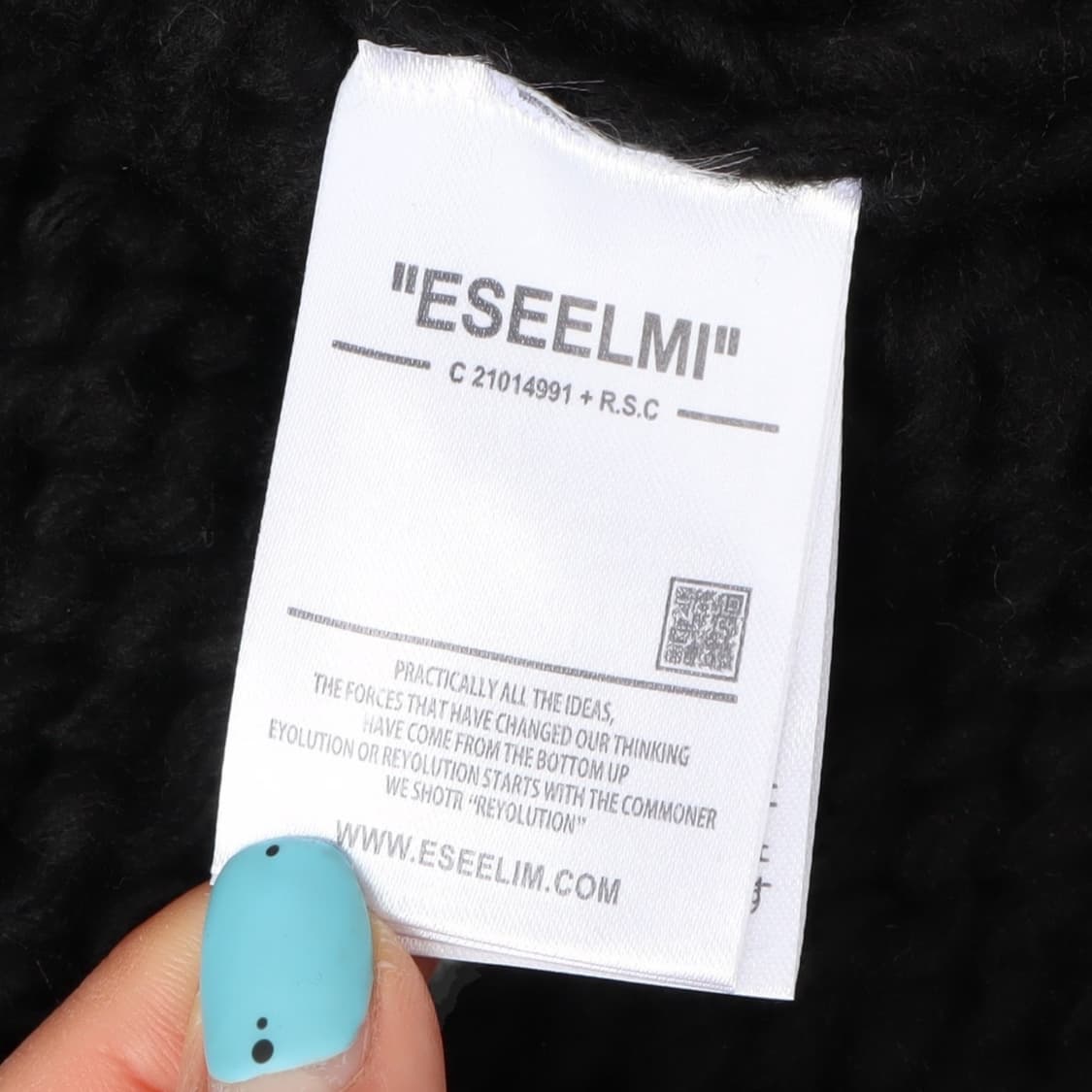 Eseelmi 에씰미 헤비 피쓰 스웨터 니트 상품이미지9