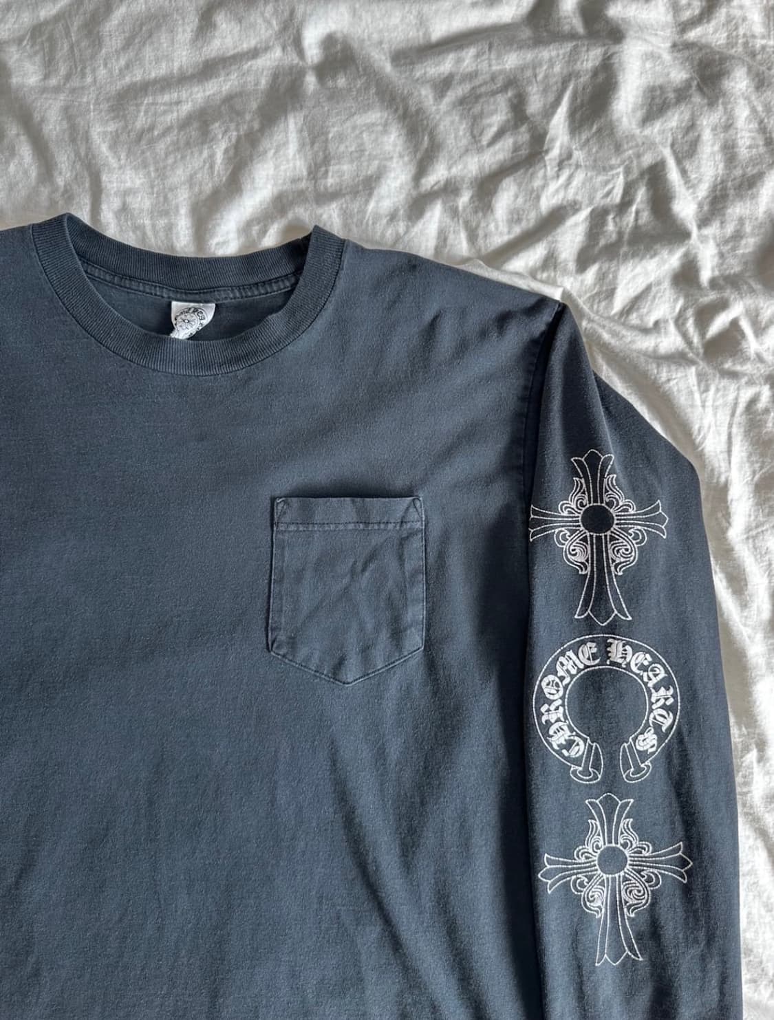 90s USA OG Chrome Hearts LS 상품이미지4
