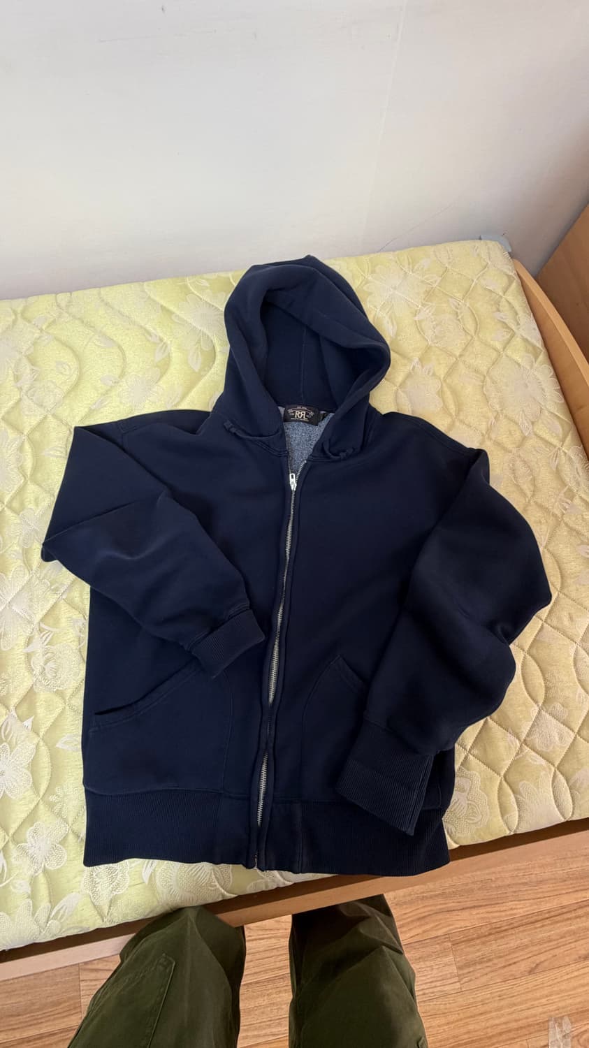 RRL fleece full-zip hoodie 후드집업 L 상품이미지2