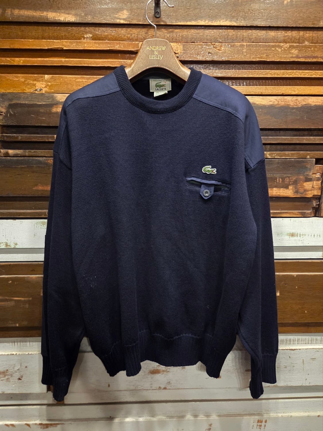 80'S 프랑스 메이드 라코스테 상품이미지9