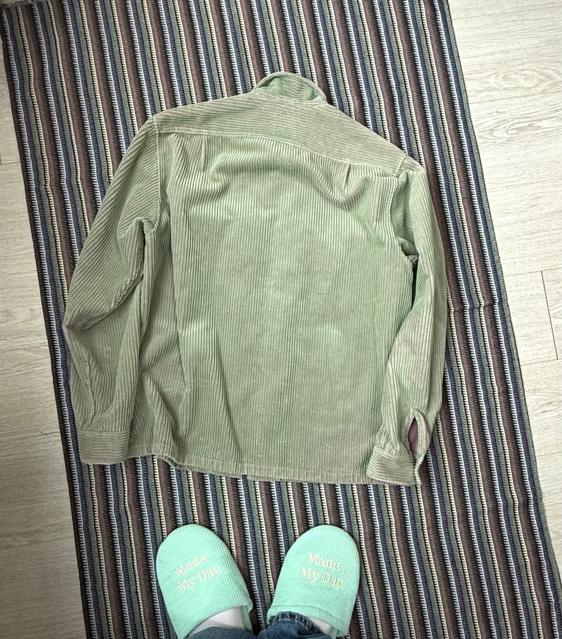 슈프림 코듀로이 플란넬 셔츠 자켓 상품이미지3