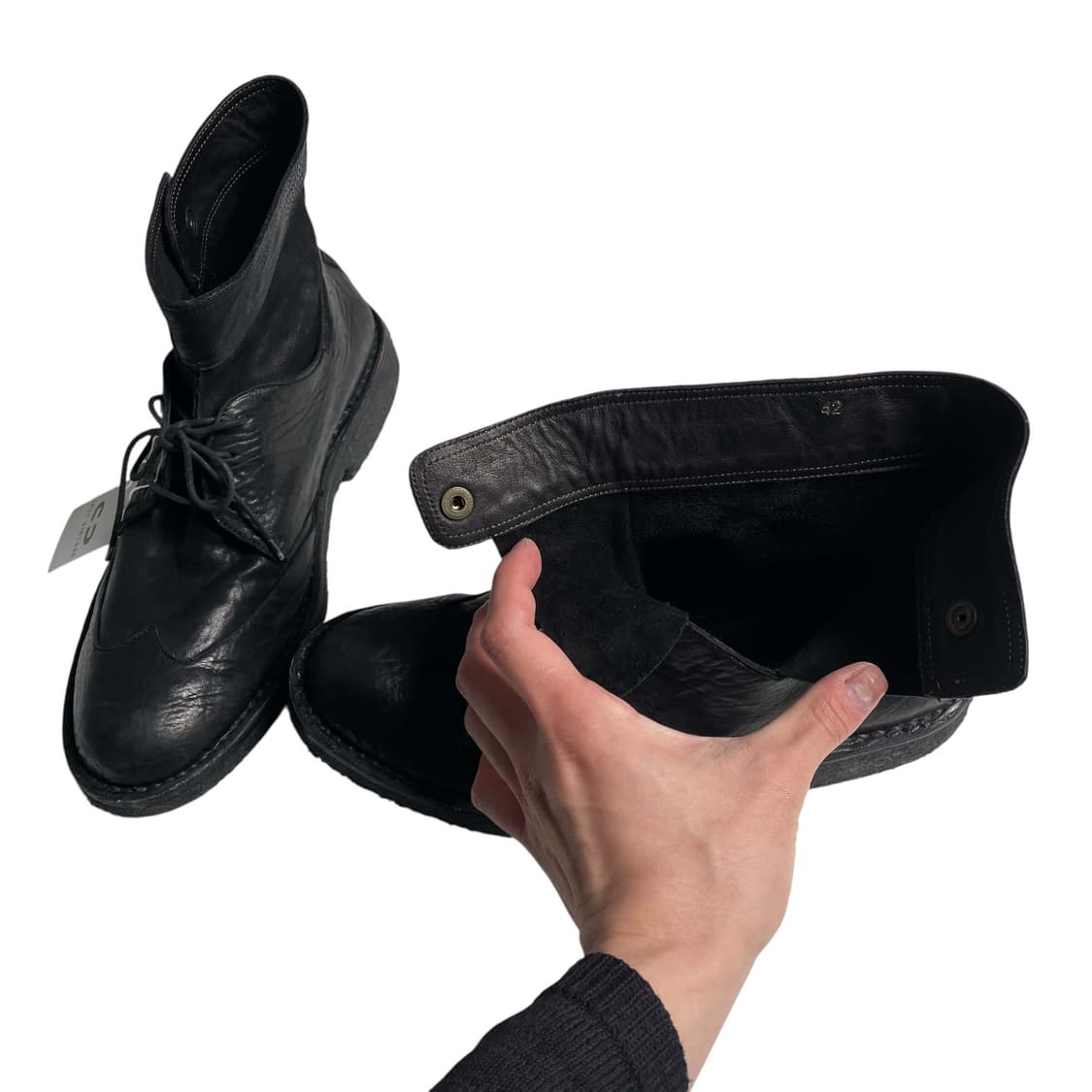 Collection privee? 발목 커버 레더 슈즈 (265) 상품이미지4