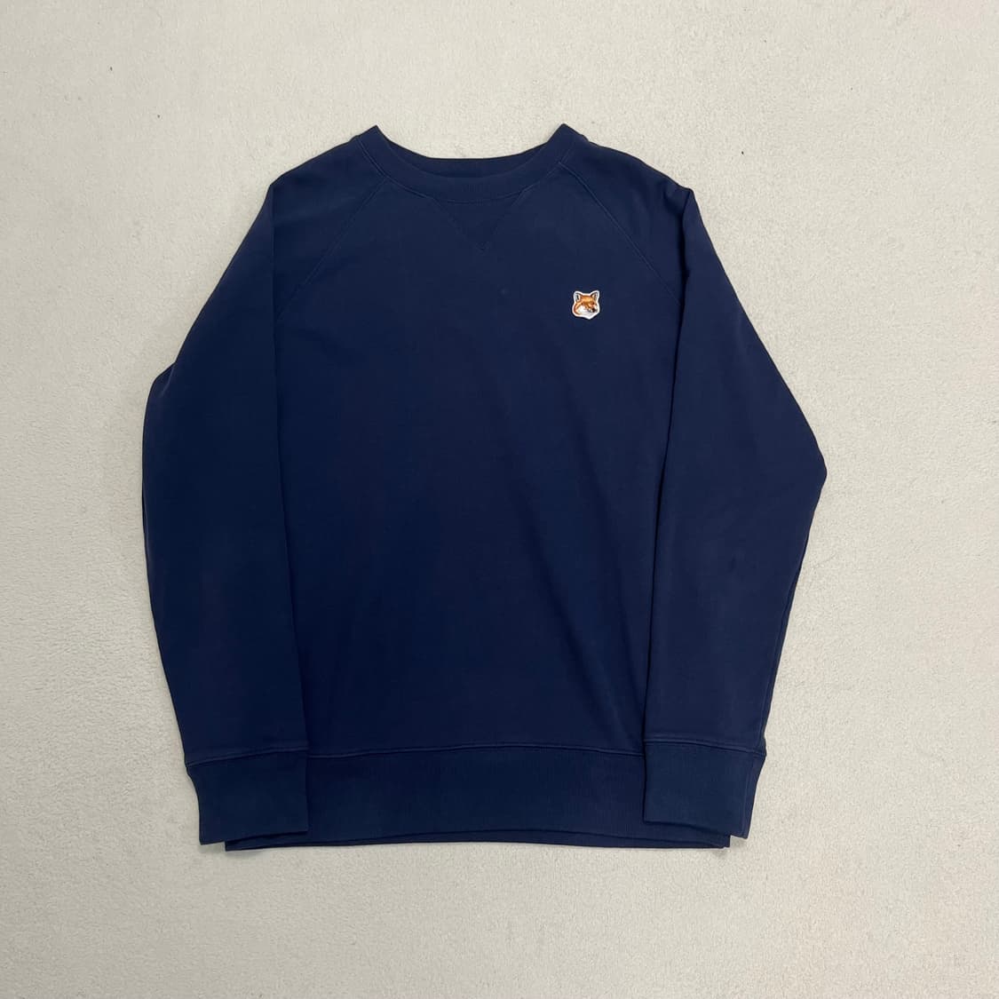 Maison Kitsuné navy sweatshirt 상품이미지4