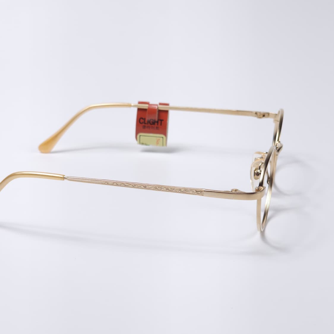 90년도 21K 도금 오벌형 빈티지 안경 상품이미지3