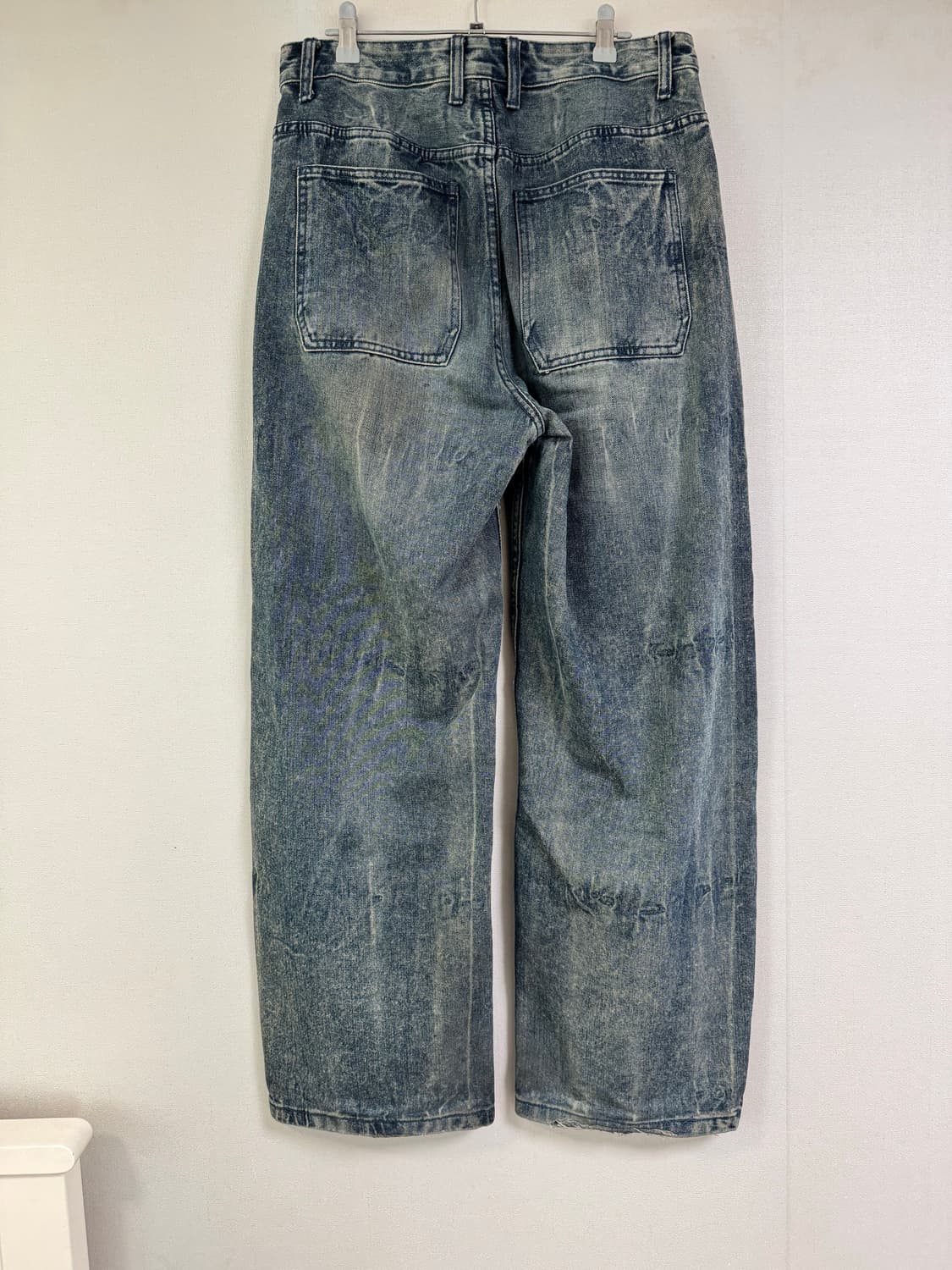 밀로 아카이브 리플렉트 커브드 청바지 데님팬츠 - 오일블루 L 상품이미지2