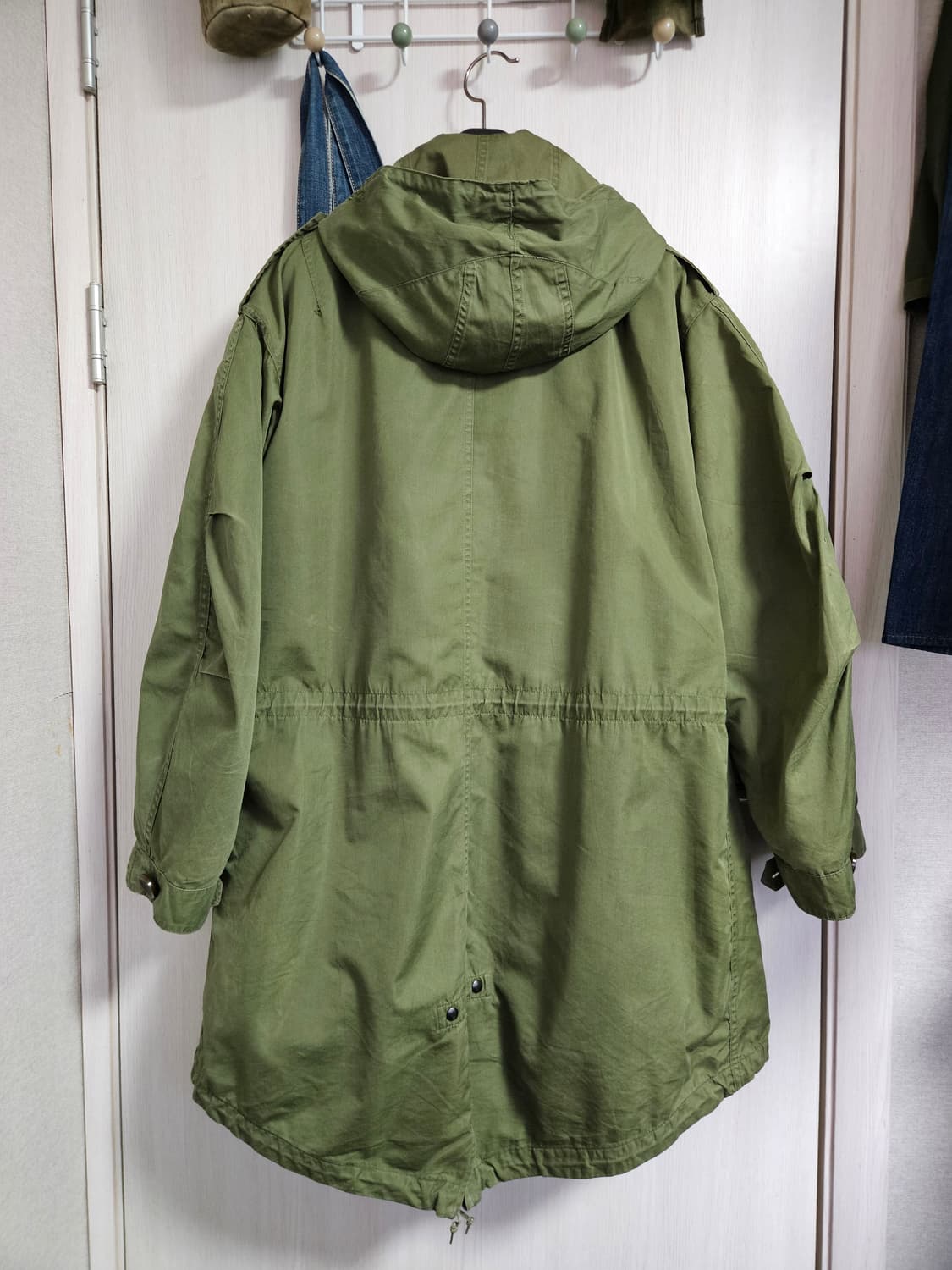 50s og  m51 미군 피쉬테일 파카 내 외피 s 상품이미지2