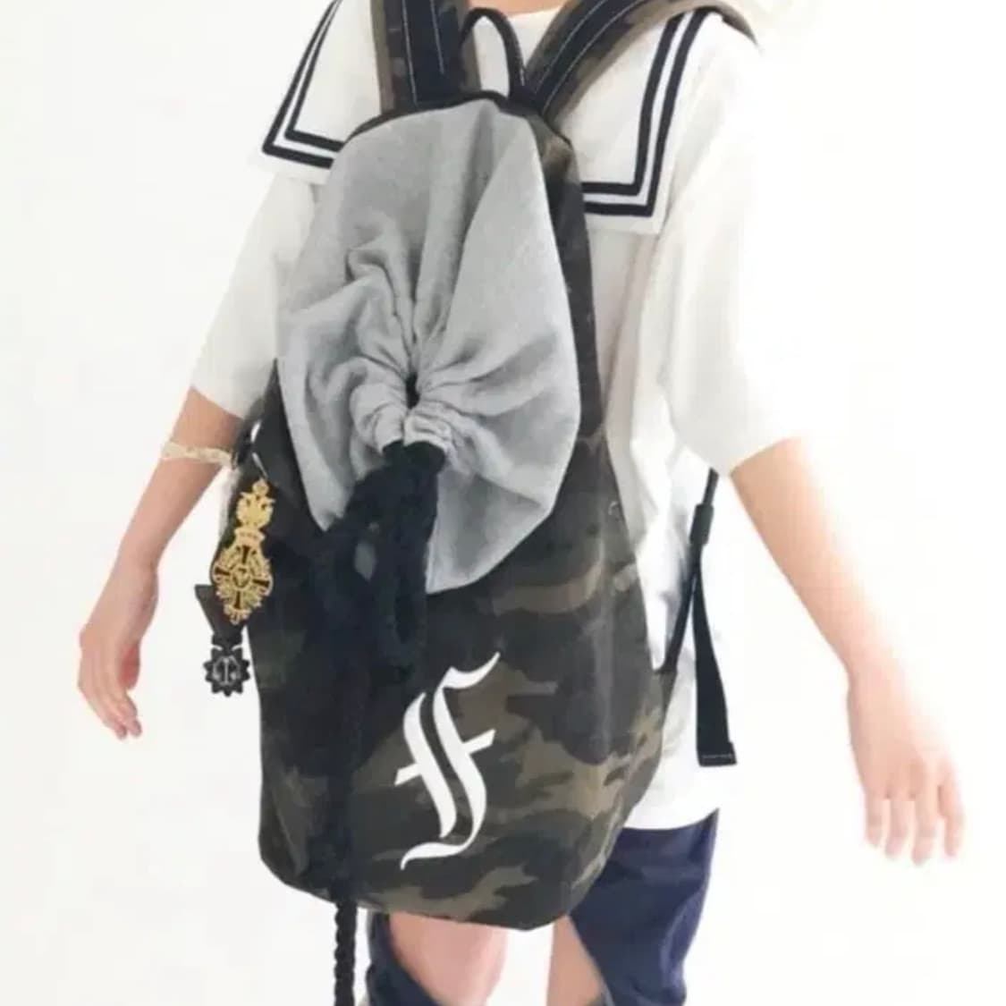 샵페어리 카모 백팩 상품이미지1