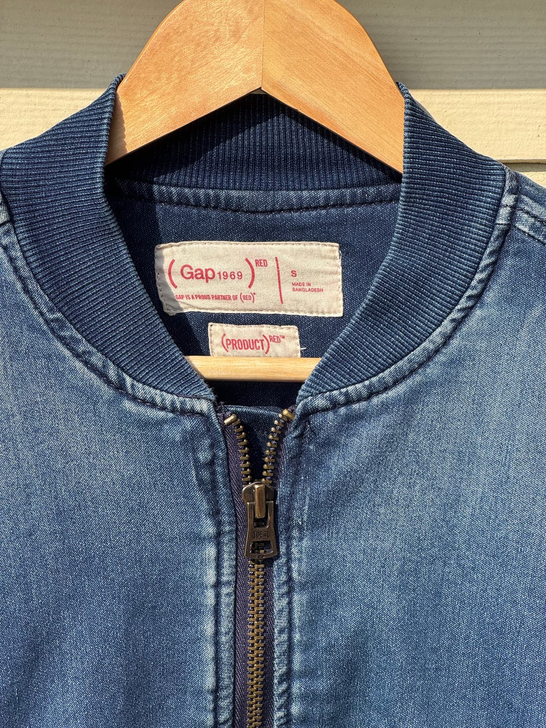 올드 갭 데님 봄버 자켓 상품이미지2