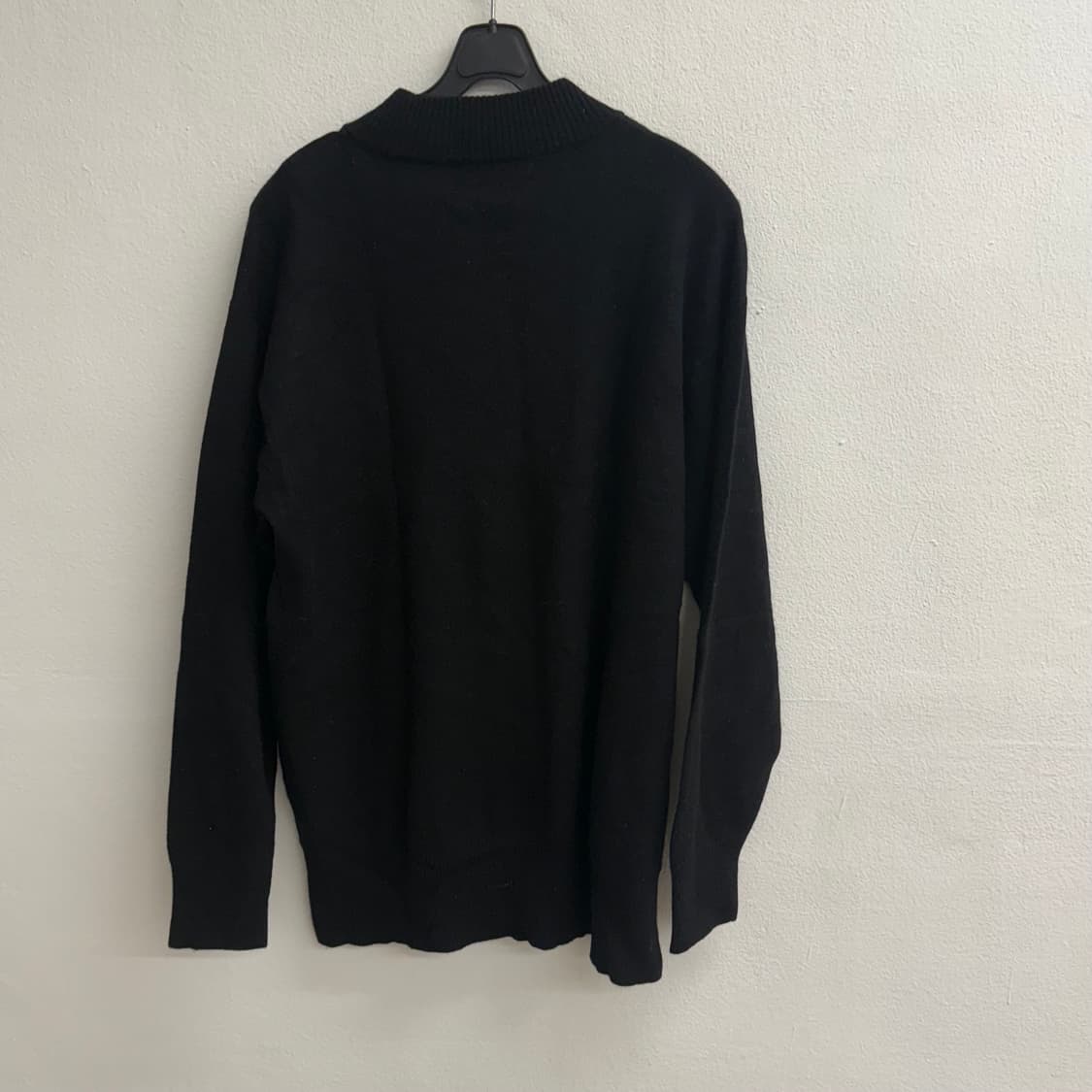 IL CORSO 일꼬르소 크루넥블랙 니트 105 상품이미지4