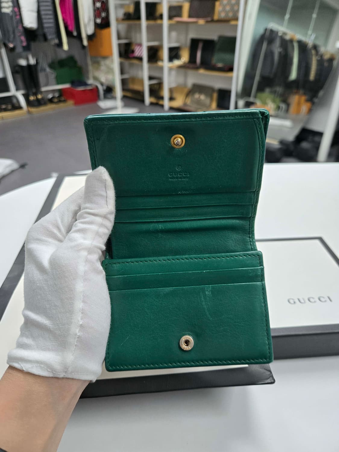 [정품]구찌 마몬트 GG 중지갑 상품이미지5