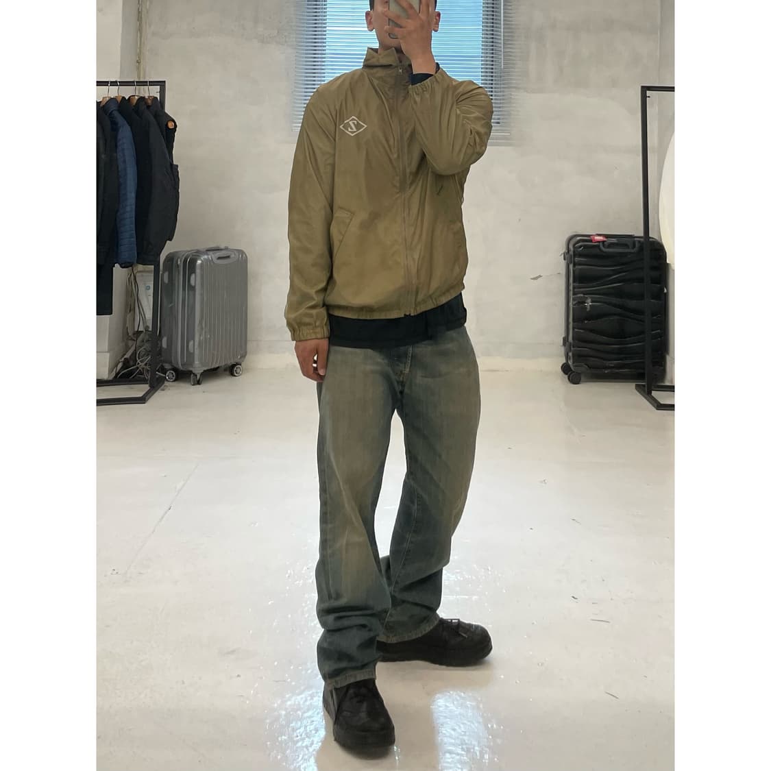 Zucca 네트 레이어 나일론 트랙탑 상품이미지2