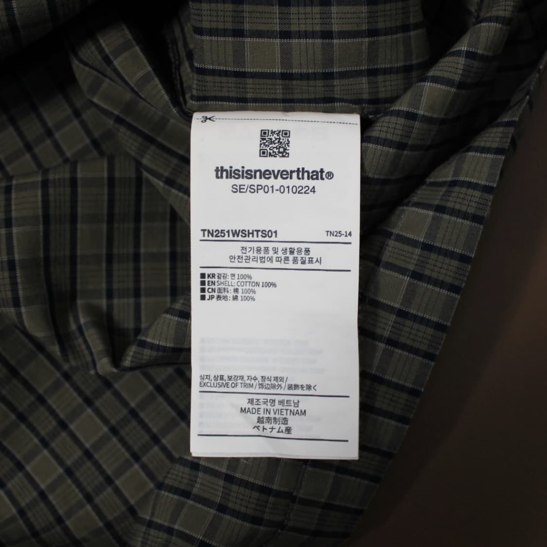 Thisisneverthat 디네뎃 반팔 셔츠 상품이미지4