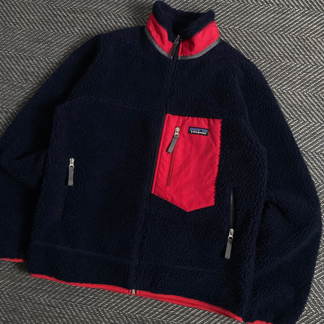 파타고니아 레트로 X 쉐르파 플리스 자켓 네이비y 2980 상품이미지1