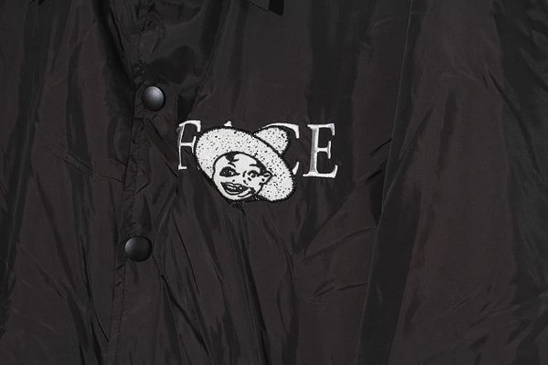 파세타즘 FACE COLLAGE COACH JACKET 블랙 상품이미지4