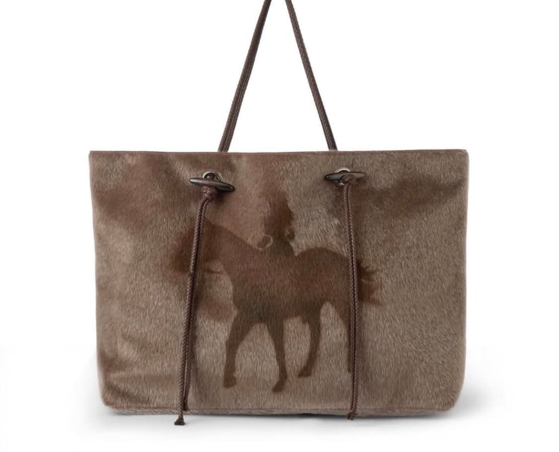 2000아카이브 horse bag 숄더백 브라운 상품이미지1